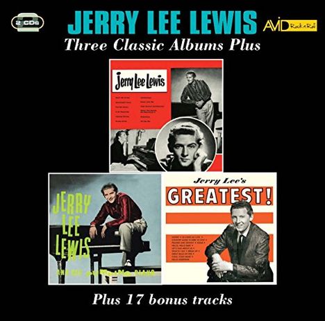 Jerry Lee Lewis: Three Classic Albums Plus, 2 CDs