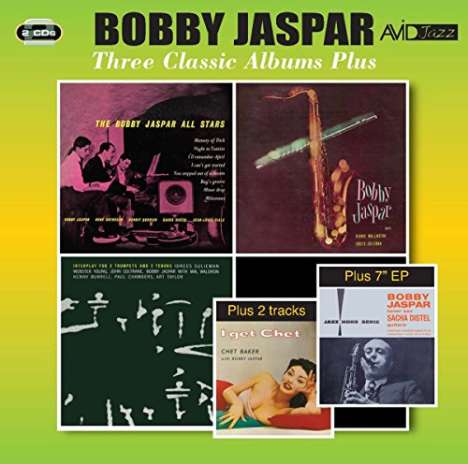 Bobby Jaspar (1926-1963): Three Classic Albums Plus, 2 CDs