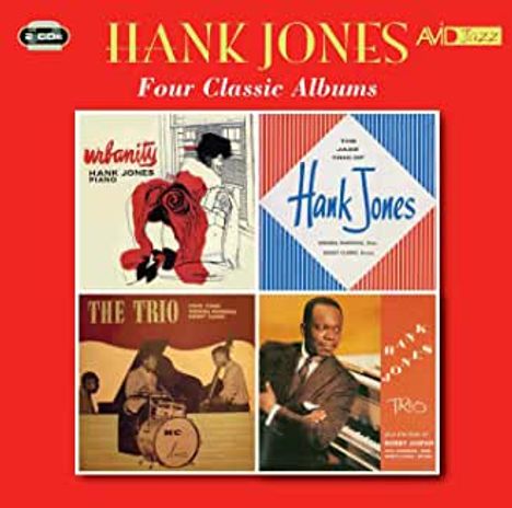 Hank Jones (1918-2010): Four Classic Albums, 2 CDs