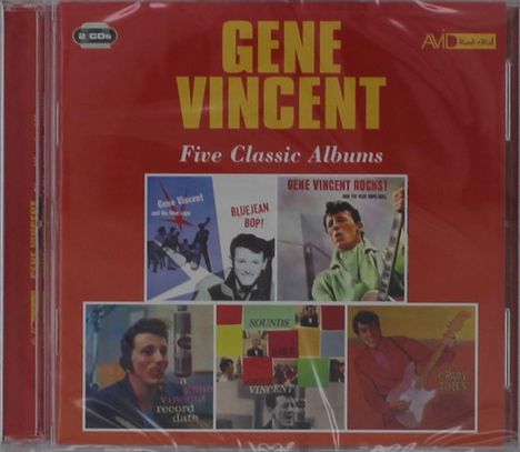 Gene Vincent: Five Classic Albums, 2 CDs