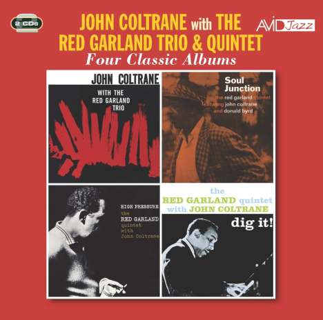 John Coltrane &amp; Red Garland: Four Classic Albums, 2 CDs