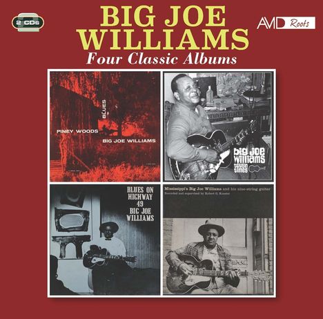 Big Joe Williams (Guitar/Blues): Four Classic Albums, 2 CDs