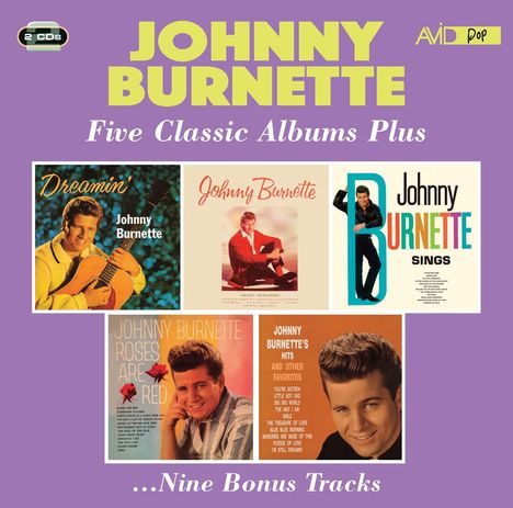 Johnny Burnette: Five Classic Albums Plus, 2 CDs