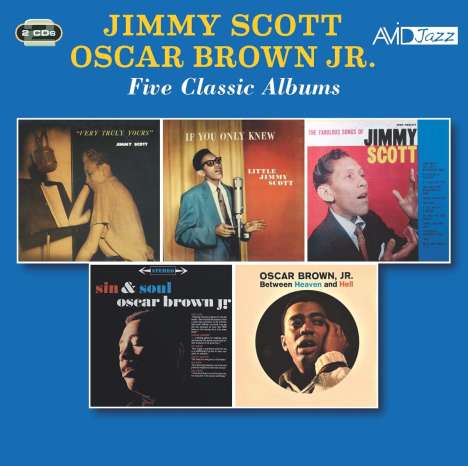 Jimmy Scot &amp; Oscar Brown Jr.: Five Classic Albums, 2 CDs