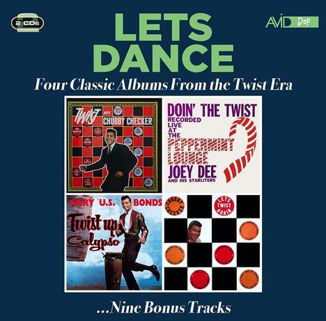 Let's Dance: Four Classic Albums from the Twist Era, 2 CDs