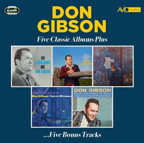 Don Gibson: Five Classic Albums Plus, 2 CDs