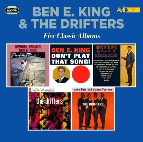 The Drifters &amp; Ben E. King: Five Classic Albums, 2 CDs
