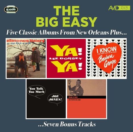 The Big Easy: Five Classic Albums From New Orleans Plus..., 2 CDs