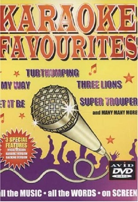 Karaoke Favourites, DVD