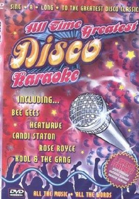 All Time Greatest Disco, DVD