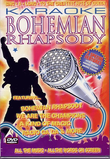 Karaoke &amp; Playback: Bohemian Rhapsody, DVD