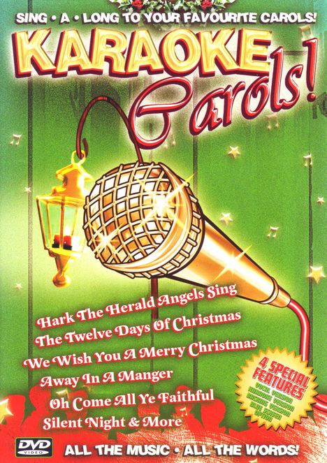 Karaoke & Playback: Karaoke Carols, DVD