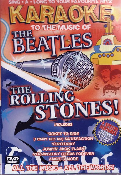 Karaoke &amp; Playback: The Beatles And The Rolling Stones, DVD