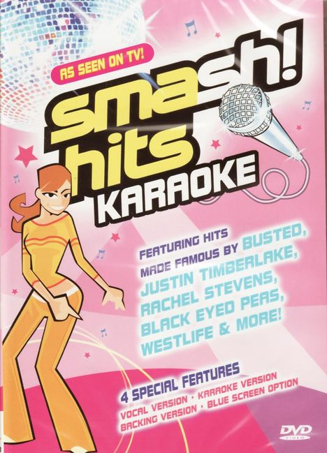 Karaoke &amp; Playback: Smash Hits Karaoke, DVD