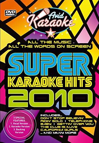 Karaoke &amp; Playback: Super Karaoke Hits 2010, DVD