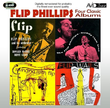 Flip Phillips (1915-2001): Four Classic Albums, 2 CDs