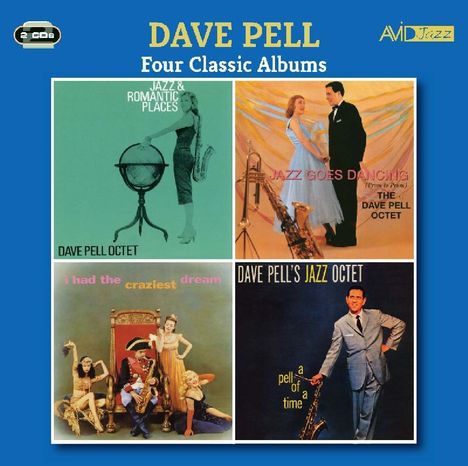 Dave Pell (1925-2017): Four Classic Albums, 2 CDs