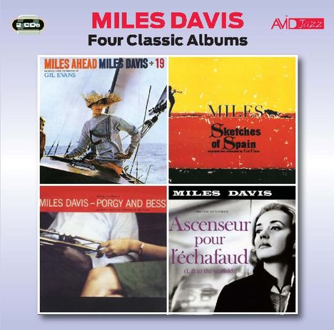 Miles Davis (1926-1991): Four Classic Albums Vol.1, 2 CDs