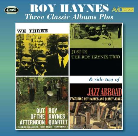 Roy Haynes (geb. 1925): Three Classic Albums Plus, 2 CDs