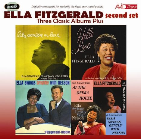 Ella Fitzgerald (1917-1996): Three Classic Albums Plus (Second Set), 2 CDs
