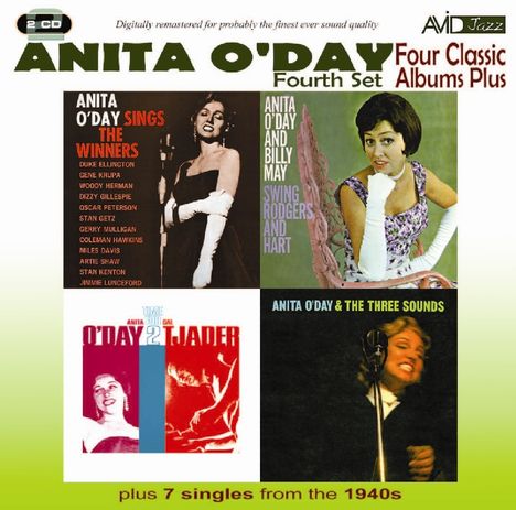 Anita O'Day (1919-2006): Four Classic Albums Plus (Fourth Set), 2 CDs