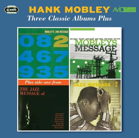 Hank Mobley (1930-1986): Three Classic Albums Plus, 2 CDs