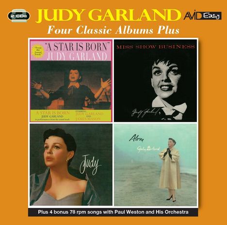 Judy Garland: Musical: Four Classic Albums, 2 CDs