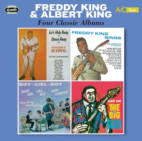 Freddie King &amp; Albert King: Four Classic Albums, 2 CDs