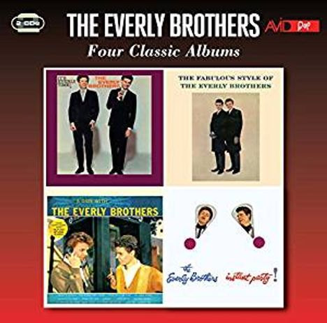 The Everly Brothers: Four Classic Albums, 2 CDs