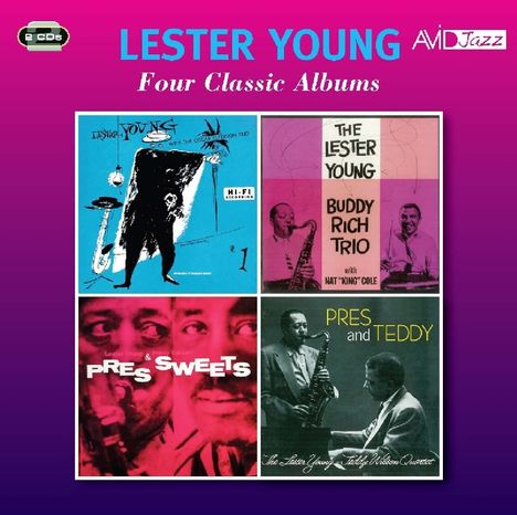 Lester Young (1909-1959): Four Classic Albums, 2 CDs