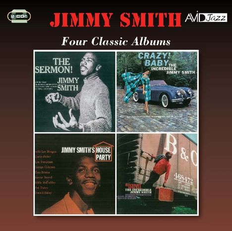 Jimmy Smith (Organ) (1928-2005): Four Classic Albums, 2 CDs