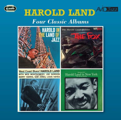 Harold Land (1928-2001): Four Classic Albums, 2 CDs