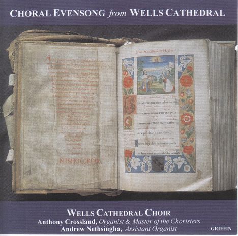 Wells Cathedral Choir - Choral Evensong, CD