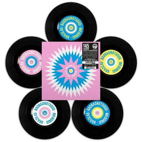 BadBadToGood Presents Brazil 45 Boxset Vol. 6 (Limited Edition) (45 RPM) (RSD 2025), 5 Singles 12"