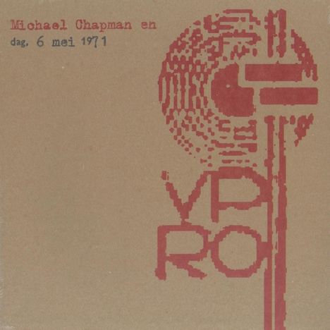 Michael Chapman (1941-2021): Live VPRO 1971, CD