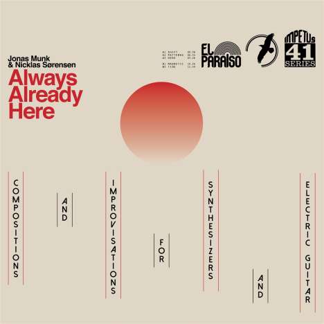 Jonas Munk &amp; Nicklas Sörensen: Always Already Here (Limited Edition), LP