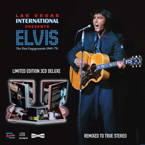 Elvis Presley (1935-1977): Las Vegas International: The First Engagements 1969 - 1970 (Limited Edition), 3 CDs