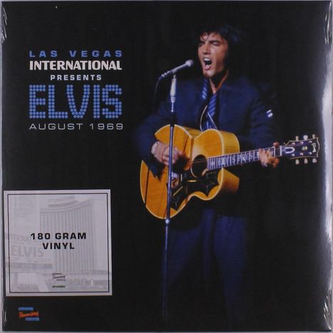 Elvis Presley (1935-1977): Las Vegas International: August 1969 (180g), LP