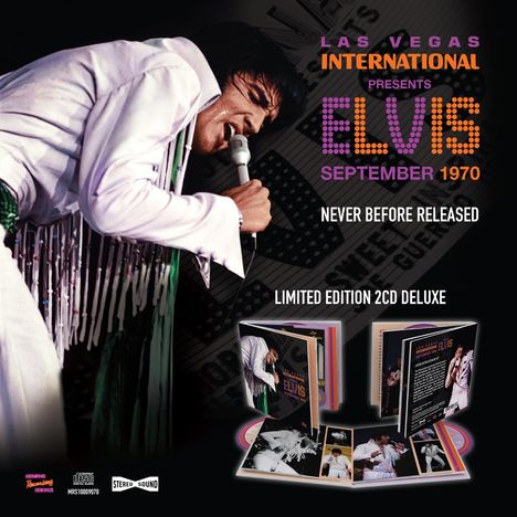 Elvis Presley (1935-1977): Las Vegas International: September 1970 (Limited Edition), 2 CDs