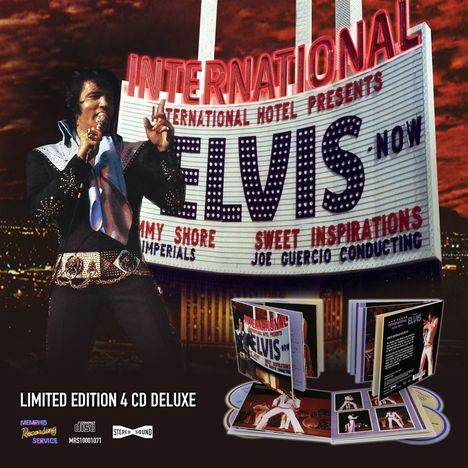 Elvis Presley (1935-1977): Las Vegas International Presents Elvis: Now 1971 (Limited Edition), 4 CDs
