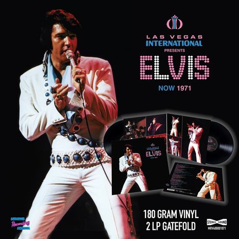 Elvis Presley (1935-1977): Las Vegas International Presents Elvis - Now 1971 (180g), 2 LPs