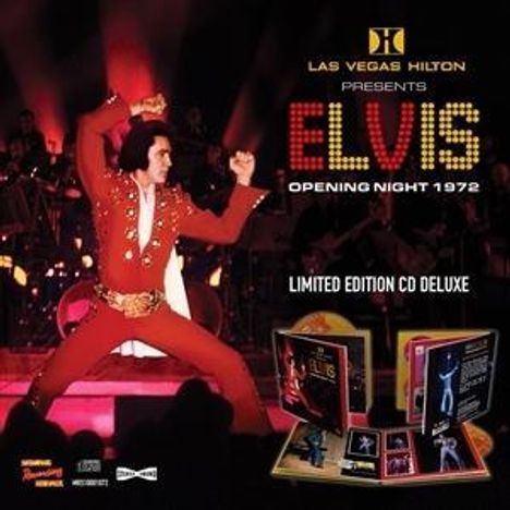 Elvis Presley (1935-1977): Las Vegas Hilton Presents Elvis: Opening Night 1972, CD