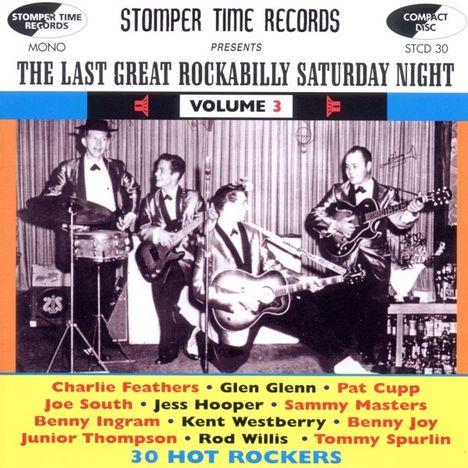 The  Last Great Rockabilly Saturday Night Vol.3, CD