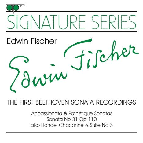 Edwin Fischer,Klavier, CD