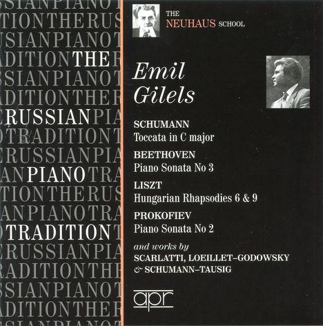 Emil Gilels,Klavier, CD