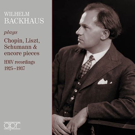 Wilhelm Backhaus - HMV Recordings 1925-1937, 2 CDs