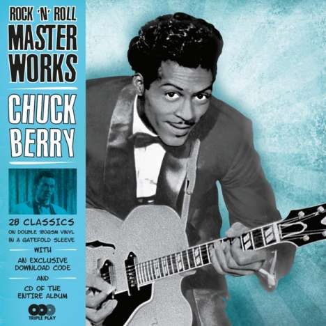 Chuck Berry: Rock 'n' Roll Master Works (180g), 2 LPs und 1 CD