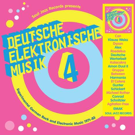 Deutsche elektronische Musik 4 (Experimental German Rock And Electronic Music 1971 - 1983), 3 LPs