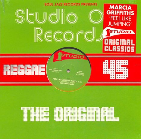 Marcia Griffiths / Dub Specialist: Feel Like Jumping / Feel Like Jumping Part 2, Single 12"