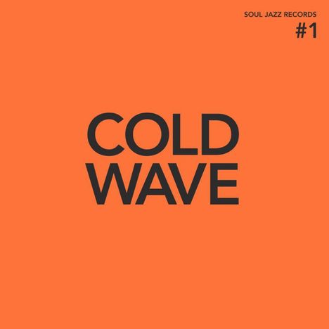 Cold Wave #1 (Black Vinyl), 2 LPs
